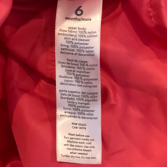 Carter’s Crochet Floral Lace Dress - Picture 8 of 8